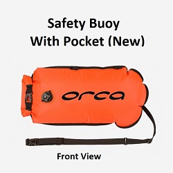 ORCA OPEN WATER SWIM SAFETY BUOY WITH POCKET