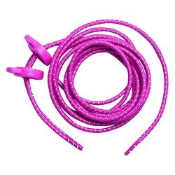 ZONE3 ELASTIC SHOE LACE - PINK